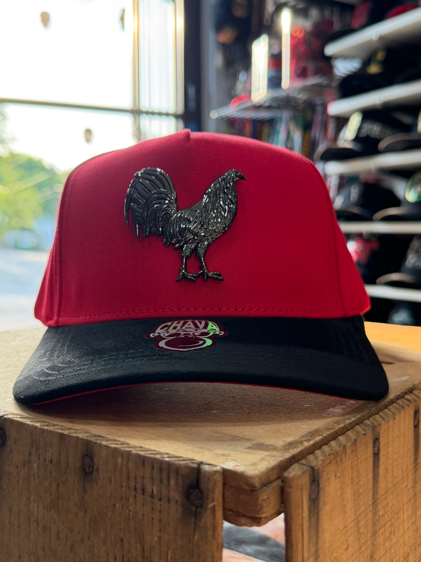 Chava Hats Red Rooster