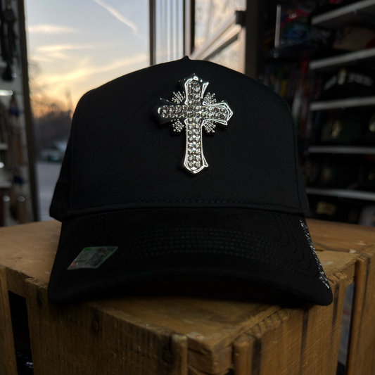 Capfans silver cross
