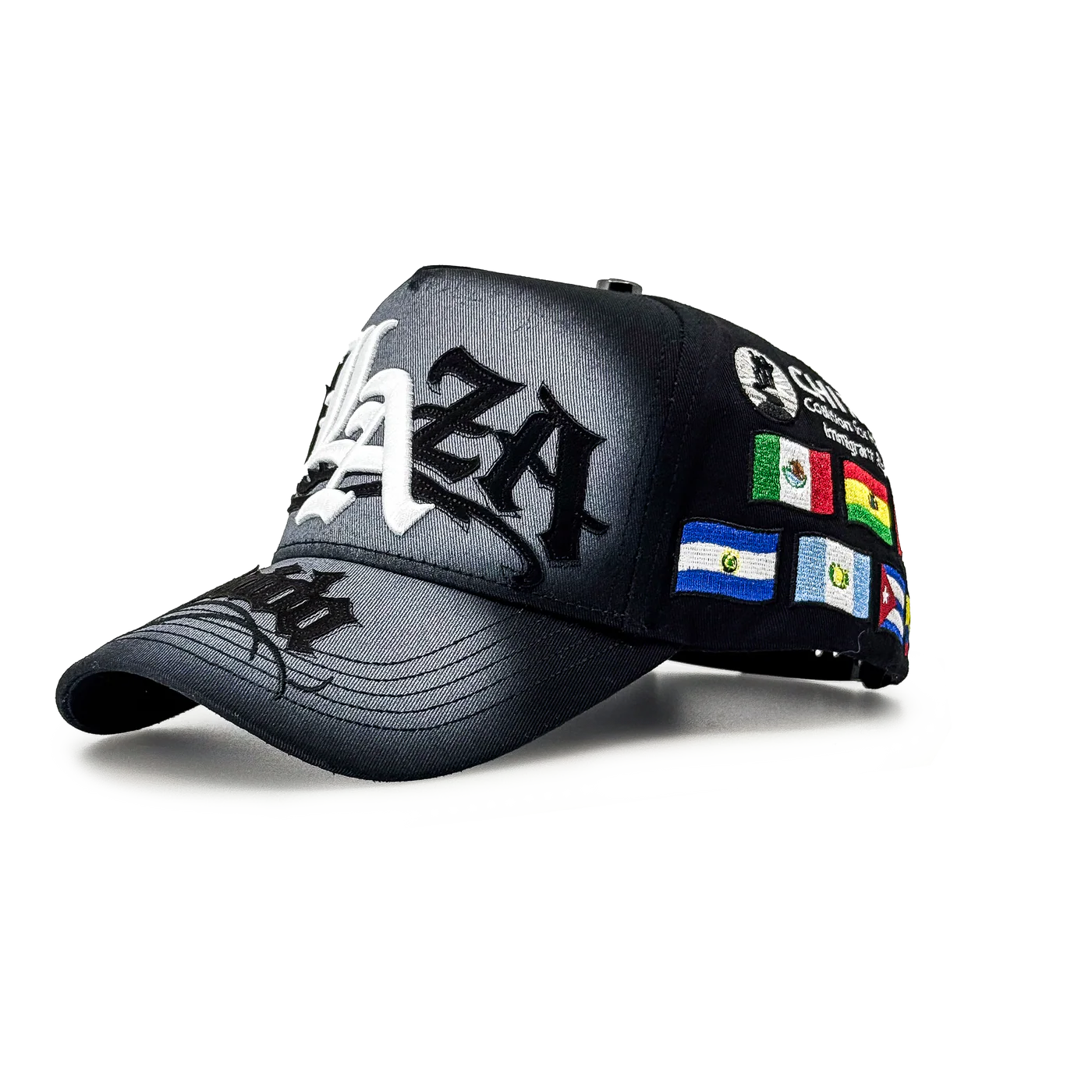 • • •
Raza Unida Snapback (1000
MADE) full set