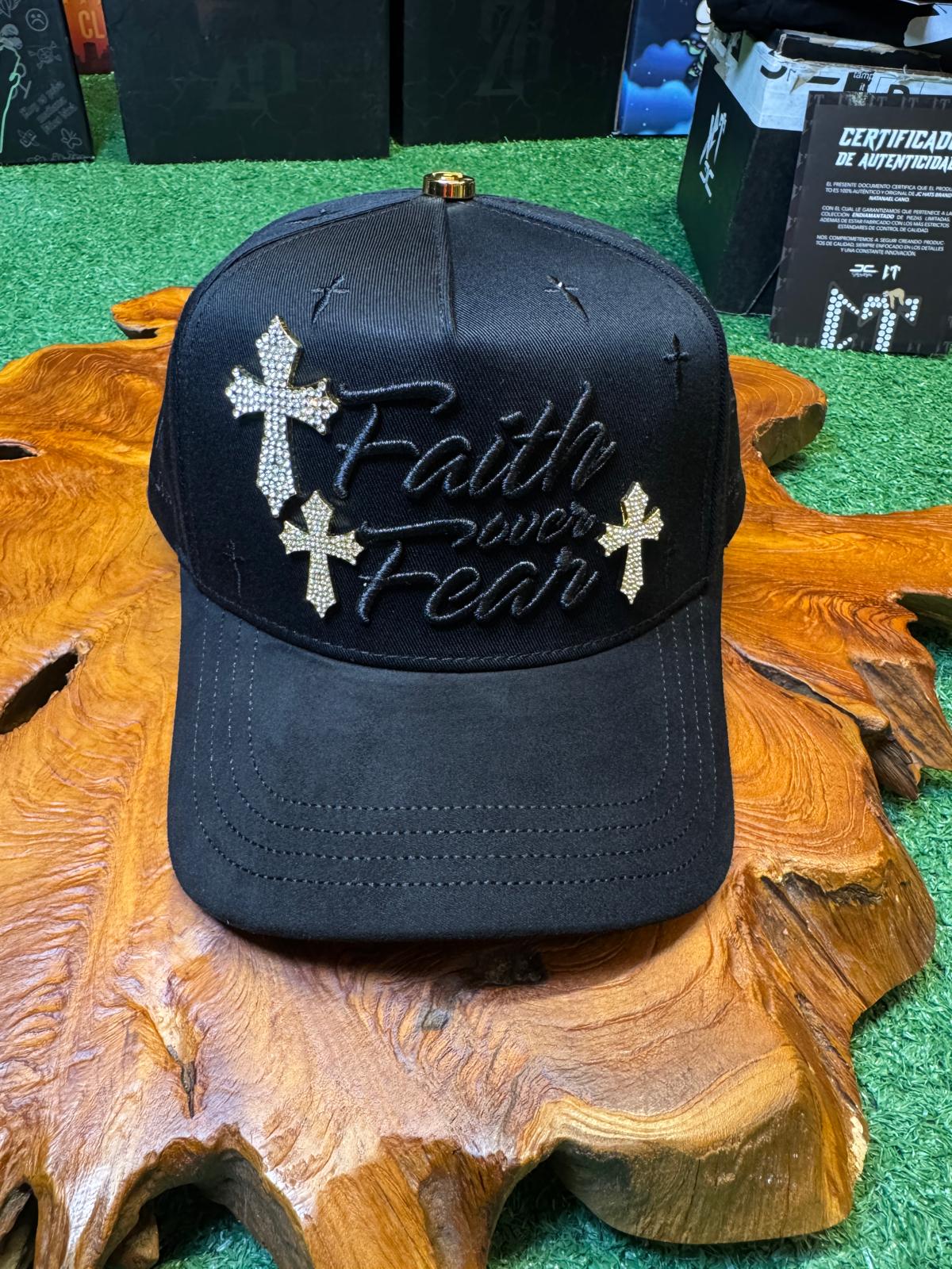 Faith over fear gold