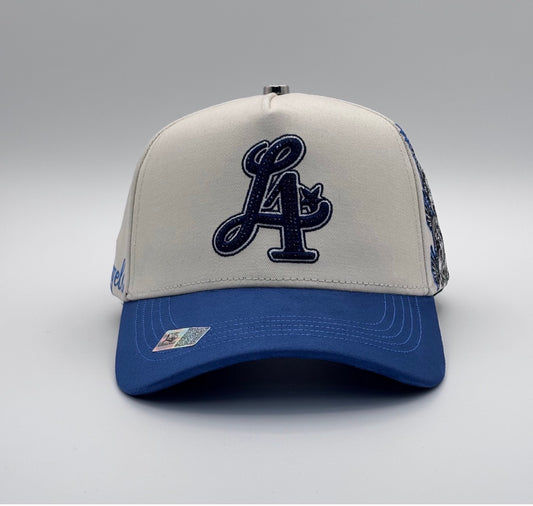CITY OF ANGELES BEIGE/BLUE