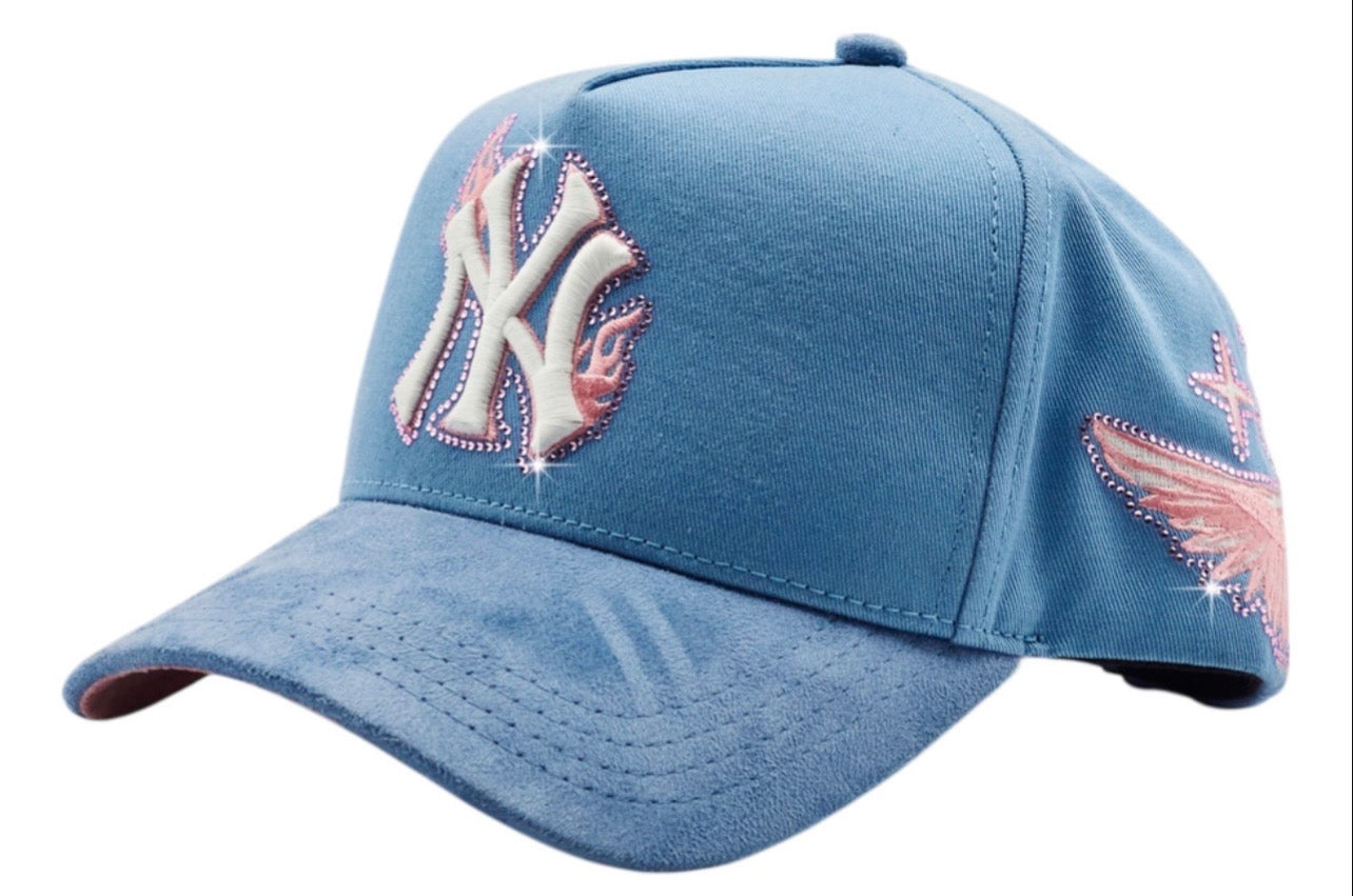 NY Flames Baby Blue full set