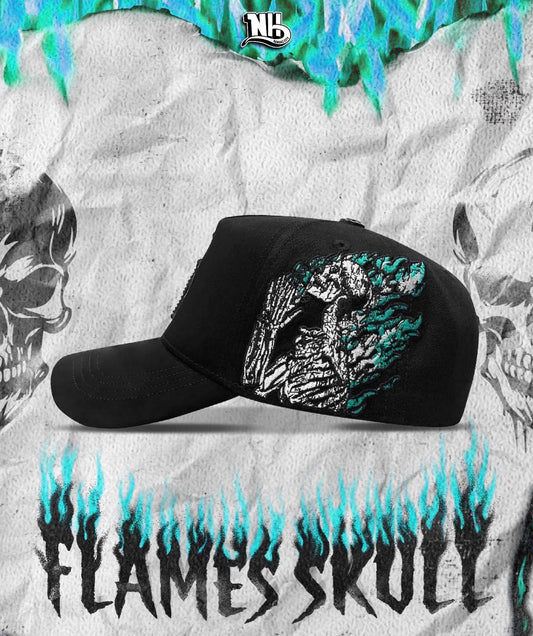 FLAMES  SKULL
