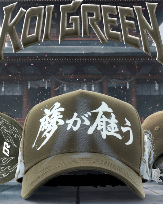 KOI GREEN solo gorra