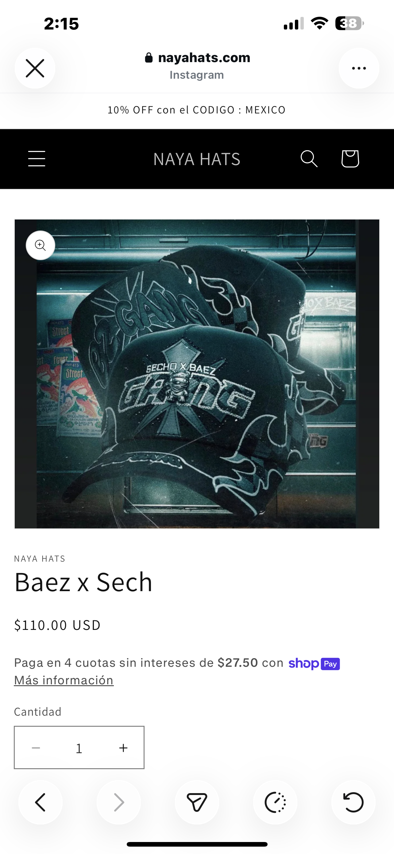 BÁEZ X SECH pre/venta
