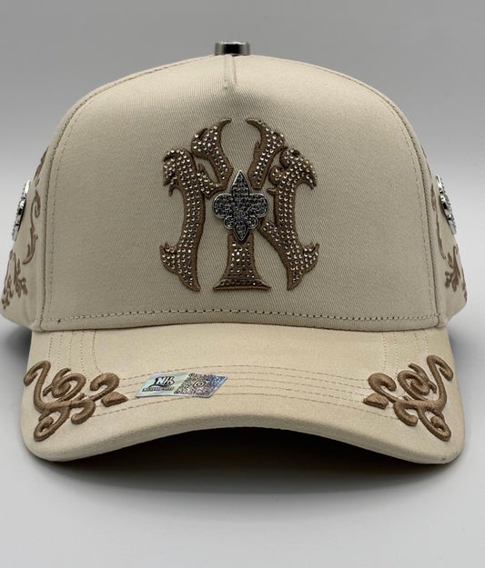 NY beige fleur