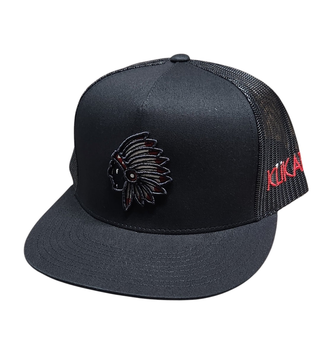 Apache Pluma Roja - Black/Black